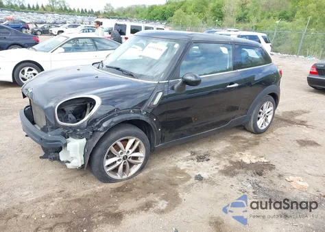 2014 Mini Paceman Cooper S z USA, uszkodzony, nr VIN WMWSS5C53EWN66999